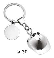 Schlüsselanhänger – Helm – mit Anhänger d=30 mm