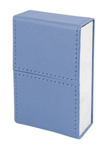 Zigarettenetui aus PU, himmelblau, Produktbild (1)