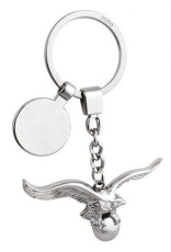 Schlüsselanhänger Adler mit Münze