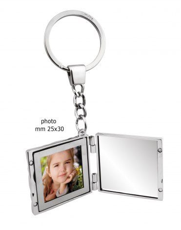 Schlüsselanhänger-Spiegel und quadratischer Fotorahmen, Produktbild (1)