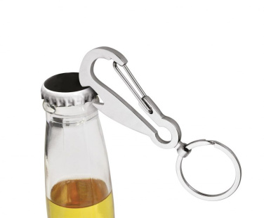 Flaschenöffner mit Schlüsselanhänger und Karabinerhaken, Produktbild (3)