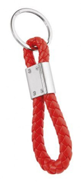Roter, geflochtener Kabel-Schlüsselring, Produktbild (2)