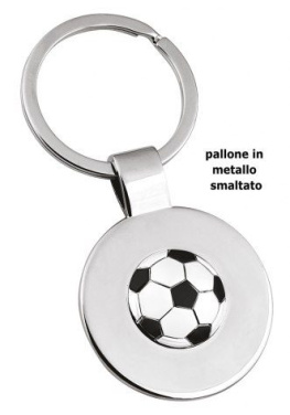 Schlüsselanhänger Fußballdekoration schwarz-weiß, Produktbild (2)