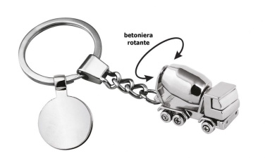 Schlüsselanhänger mit Betonmischer und Token, Produktbild (2)