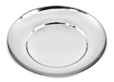 Servierschale aus Stahl, Durchmesser 22 cm, ohne Verpackung