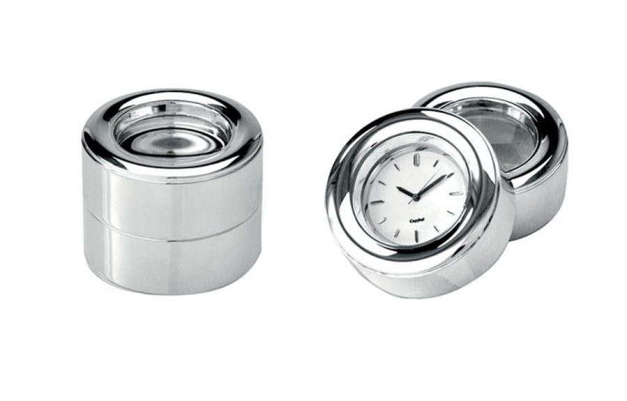 Uhr mit Lupe „Duo“ – d=80 mm, Produktbild (1)