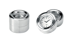 Uhr mit Lupe „Duo“ – d=80 mm