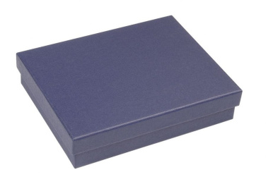 Blaue Schachtel, satinblau, 330 × 225 × 45 mm, Produktbild (3)
