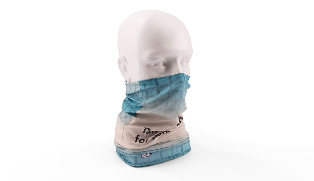 Gesäumtes rPET-Sublimations-Bandana (14.2.2), Produktbild (1)