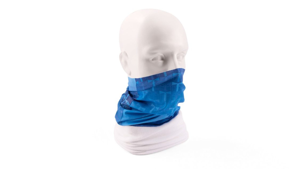 Nahtloses, sublimationsbeschichtetes Kühl-Bandana aus weißem Polarfleece (14.3.5), Produktbild (1)