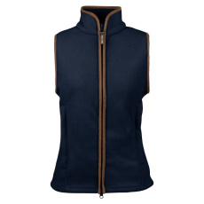 Damen-Fleeceweste von Countryman, ärmellos, Marineblau