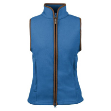 Damen Countryman Fleece-Weste, ärmellos, Denim