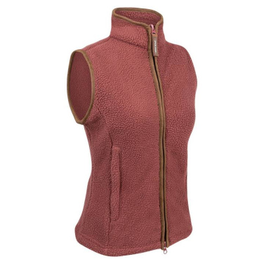 Ärmelloses Damen-Sherpa-Fleece-Weste, Farbe: Gebranntes Kupfer – Jack Pyke (3)