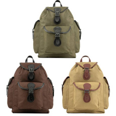 Tagesrucksack aus robustem Canvas-Gewebe