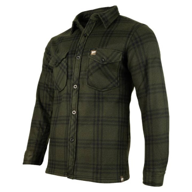 Polar-Fleece-Hemd, grün kariert – Jack Pyke (3)