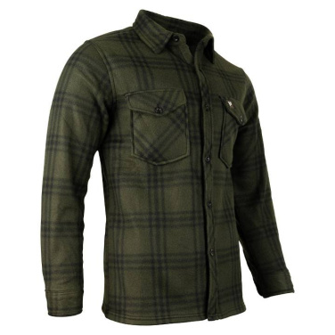 Polar-Fleece-Hemd, grün kariert – Jack Pyke (4)