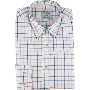Damen Countryman Hemd Größe L Kariert Marineblau – Jack Pyke (2)