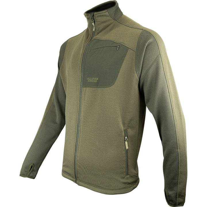Ashcombe Technische Fleecejacke Grün – Jack Pyke (1)