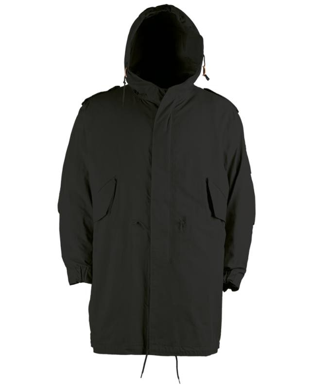 US Shell Kapuzenparka M51 Mit Futter Schwarz – Mil-Tec (1)