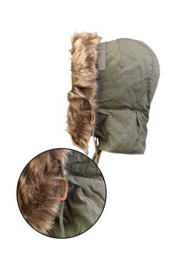 US Parka Pelzkapuze Für M51 Olivgrün – Mil-Tec (2)