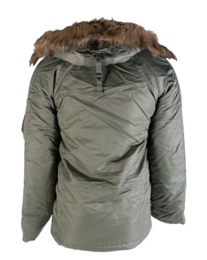 US Fliegerparka N3B Basic Olivgrün – Mil-Tec (2)