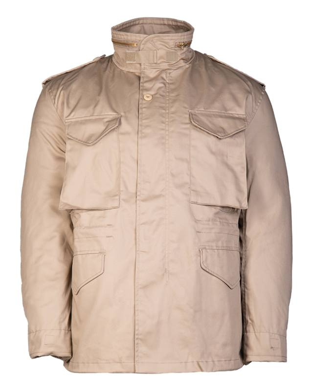 US Feldjacke M65 T/C Mit Futter Khaki – Mil-Tec