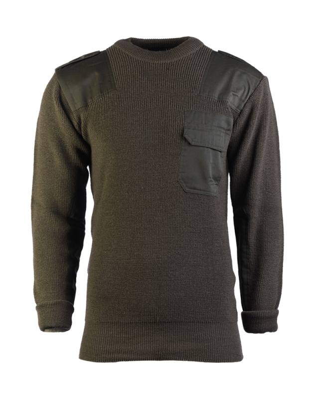 BW Pullover 80/WOLLE 20/POLYACRYL Olivgrün – Mil-Tec (1)