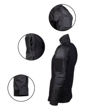 Combat Shirt Chimera Schwarz – Mil-Tec (2)