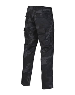 US Ranger Hose Typ BDU ′straight Cut′ Black Camo – Mil-Tec (2)
