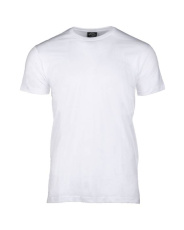 T-shirt US Style Baumwolle weiss
