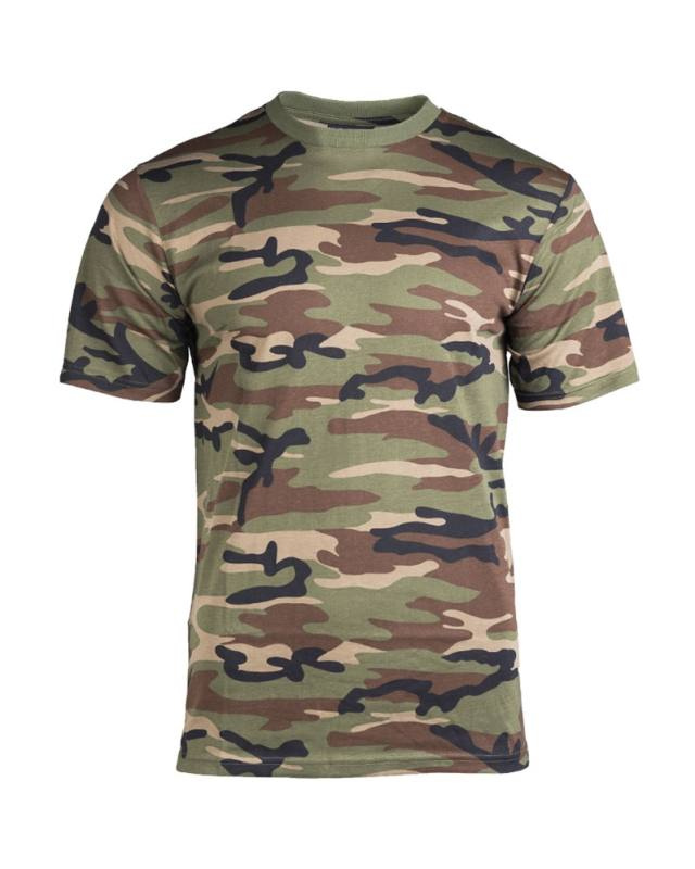 T-shirt Tarn Woodland – Mil-Tec