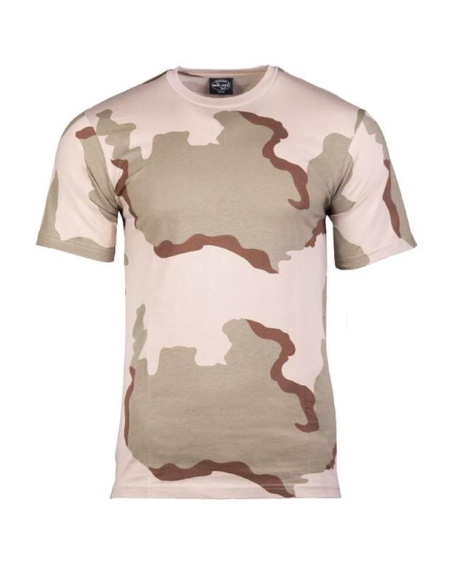 T-shirt Tarn 3-col.desert – Mil-Tec (1)