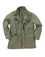 Feldjacke Ranger Kids Olivgrün