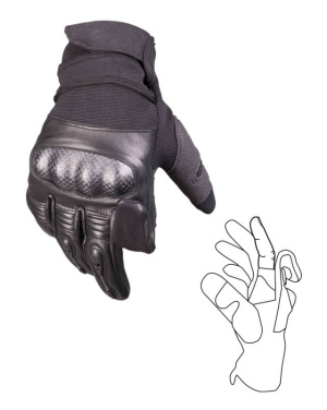 Tactical Gloves Generation Ii Leder Schwarz – Mil-Tec (2)