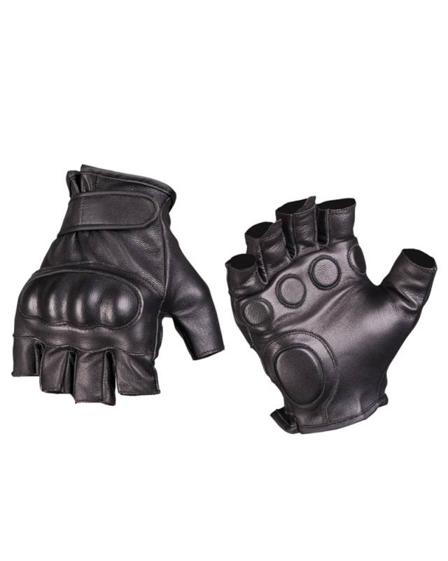 Tactical Fingerlinge Leder Schwarz – Mil-Tec