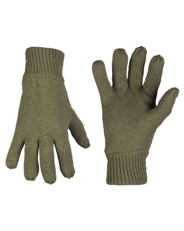 US Fingerhandschuhe Strick Thinsulate Olivgrün – Mil-Tec
