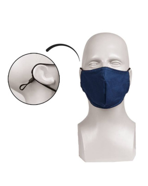Mund/nasenbedeckung Wide-shape Ripstop Dunkelblau – Mil-Tec (2)