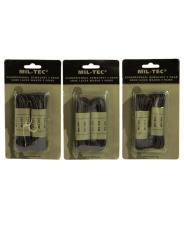 Schnürsenkel Gewachst Schwarz 140CM