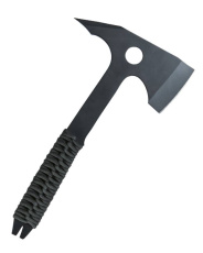 Axt Paracord Schwarz Mit Kopftasche
