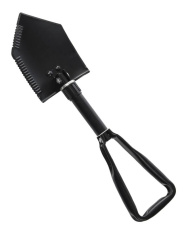 US Dreifachspaten Mit Tasche 2,5mm Schwarz