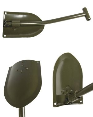 Schwed.klappspaten Stahl – Mil-Tec (2)