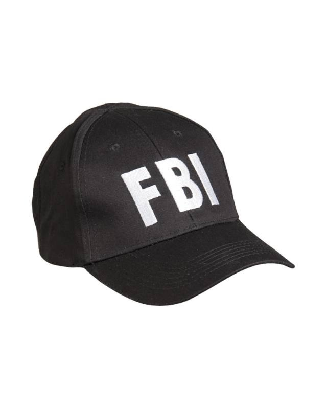 Baseball Cap Schwarz. ′fbi′ – Mil-Tec (1)