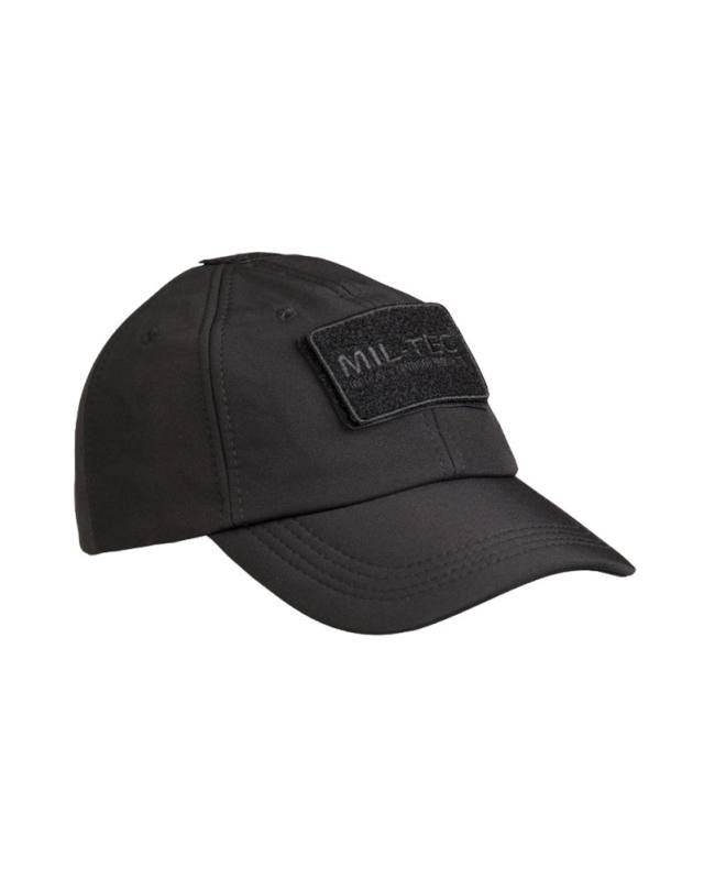 Baseball Cap Softshell Schwarz – Mil-Tec (1)