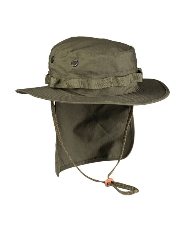 Britisch Boonie Ripstop Mit Neckflap Olivgrün – Mil-Tec (1)