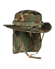 Britisch Boonie Ripstop Mit Neckflap Woodland