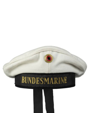BW Marine Tellermütze Mit Abzeichen weiss – Mil-Tec (2)