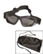 Commando Brille Air Pro Schwarz Smoke