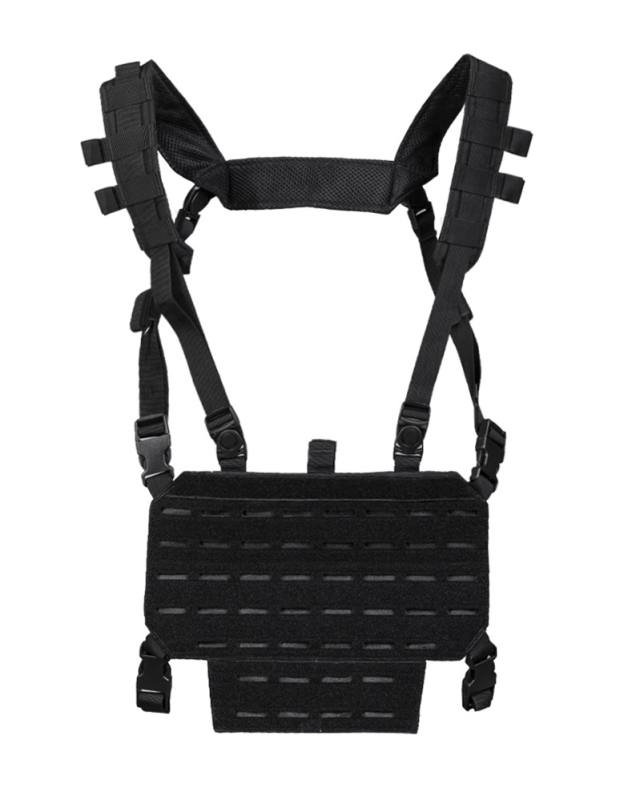 Leichtes taktisches Chest Rig, schwarz - Mil-Tec (1)