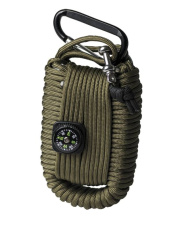 Paracord Survival Kit Large Olivgrün