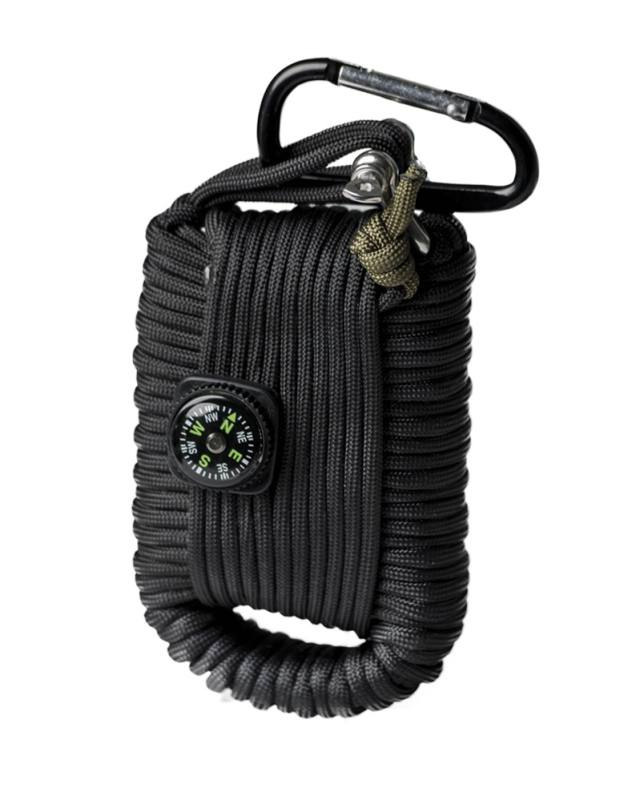Paracord Survival Kit Large Schwarz – Mil-Tec (1)